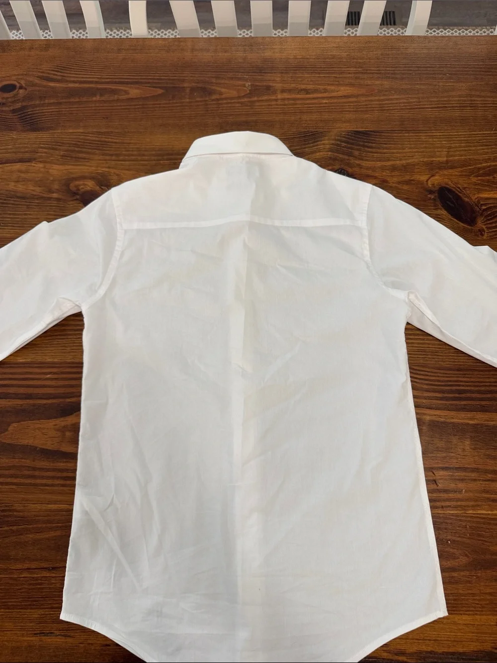 Boys size 16. Calvin Klein White Dress Shirt - slim fit and stretch.